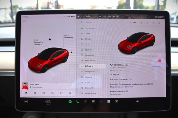 Tesla Model 3 Long Range Tração Integral 6